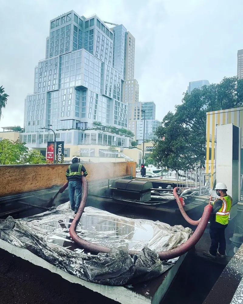 Downtown Los Angeles planting project from Aguinaga Green’s news gallery